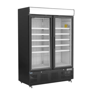 Polar GH429 G-Series Upright Display Freezer 920Ltr Black