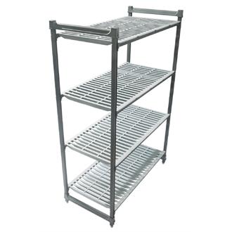 GH617 Cambro Camshelving Basics Vented 4 Shelf Unit 910mm