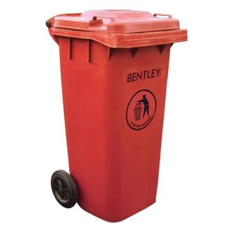 GH870 Wheelie Bin Red 120Ltr