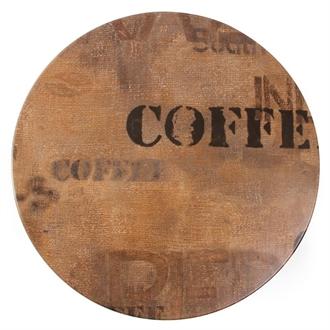 GH996 Werzalit Round Table Top Coffee Sack 600mm