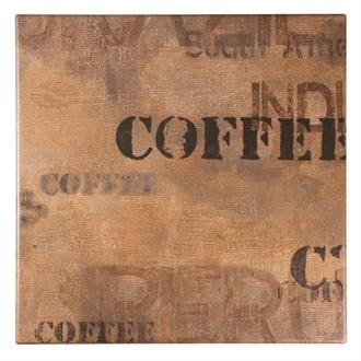 GH999 Werzalit Square Table Top Coffee Sack 700mm