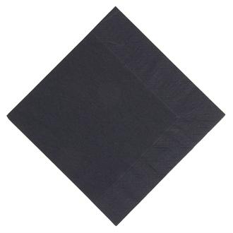 GJ107 Duni Lunch Napkin 330mm Black x 1000