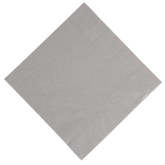 GJ114 Duni Dinner Napkin 400mm Granite Grey x 1000