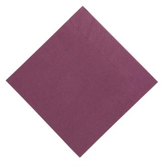 GJ117 Duni Dinner Napkin 400mm Plum x 1000