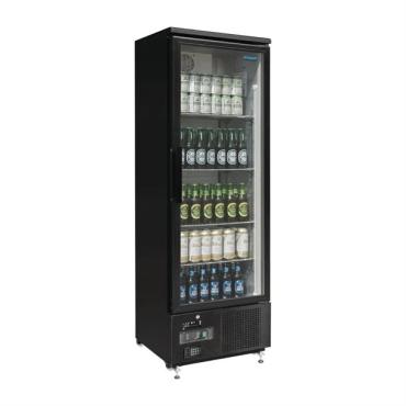 Polar GJ447 G-series Upright Back Bar Cooler with Hinged Door 307Ltr