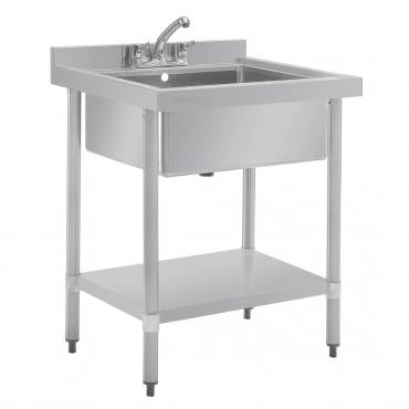 Vogue GJ537 Stainless Steel Midi Sink - W750 x D600mm