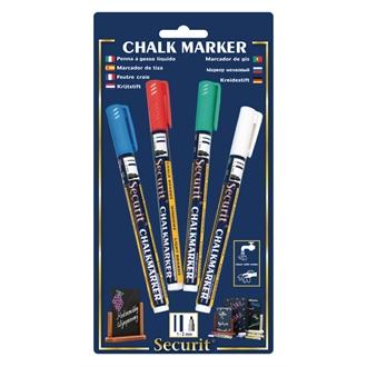 GJ550 Securit Wipe Clean Assorted Marker Pens