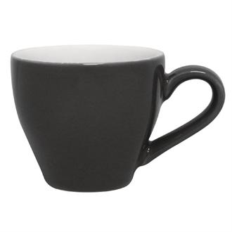 GK072 Olympia Cafe Espresso Cups Charcoal 100ml 3.5oz - Pack of 12