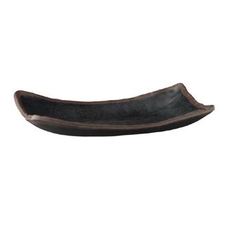 GK840 APS Marone Melamine Platter Black 265x 165mm
