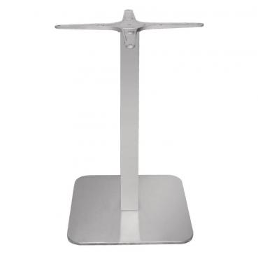 Bolero GK993 Square Stainless Steel Table Base