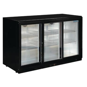 Polar GL006 G-Series Bottle Cooler with Sliding Doors 330Ltr 