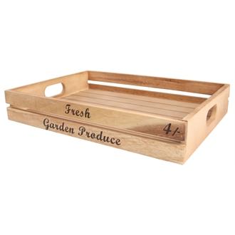 GL067 Large Rustic Fruit and Veg Crate