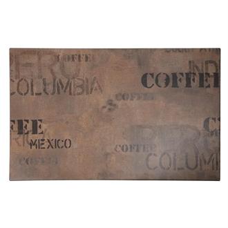 GL311 Werzalit Rectangular Table Top Coffee Sack 1100mm