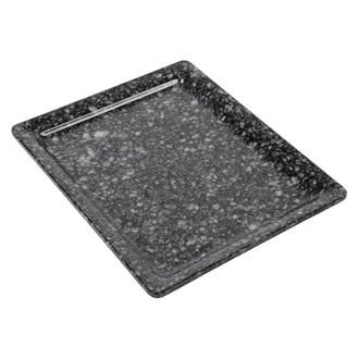 GL606 APS Granite Effect Melamine Tray GN 1/2