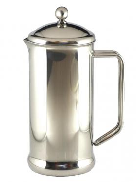 GL649 Olympia Polished Stainless Steel Cafetiere 8 Cup