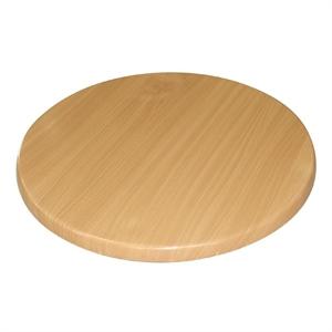 GL975 Bolero Round Table Top Beech Effect 800mm