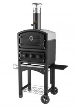 Fornetto Wood Fired Oven Black & Red - GLPZ5EU
