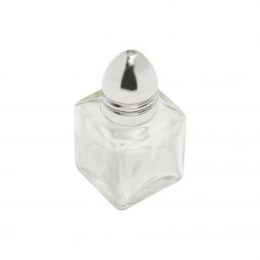 Thunder Group GLTWCC005 Stainless Steel Cube Salt & Pepper Shaker