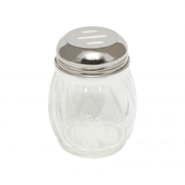Thunder Group GLTWCS006 Stainless Steel Slotted Swirl Cheese Shaker 177ml