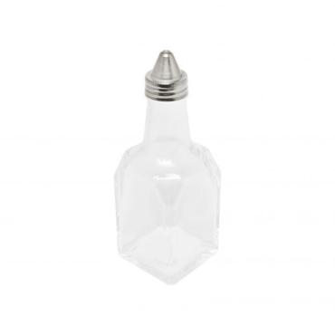 Thunder Group GLTWOC006 Stainless Steel Oil & Vinegar Cruet 177ml