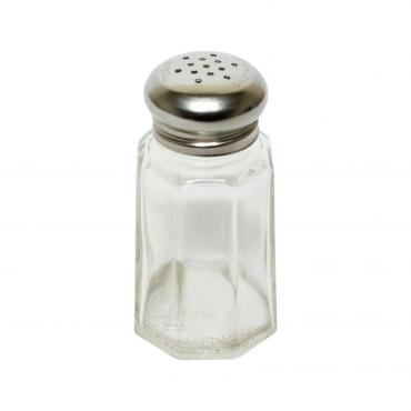 Thunder Group GLTWPS002 Stainless Steel Panelled Salt & Pepper Shaker 37ml