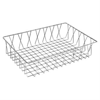 GM223 Olympia St/St Wire Display Basket 450 x 300 x 100mm