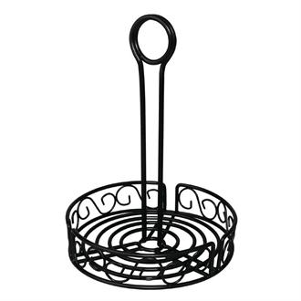 Olympia GM245 Wire Condiment Holder Black