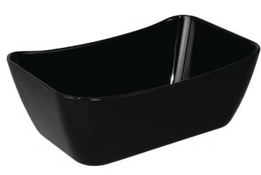 Kristallon GM274 Curve Crock 1/4GN Black 