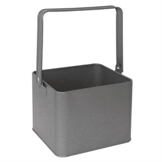 GM296 Olympia Galvanised Table Tidy Grey