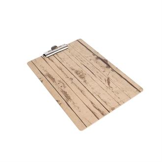 Olympia GM300 Wood Effect A4 Menu Presentation Clipboard