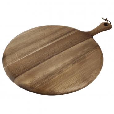 Olympia GM308 Acacia Wood Round Pizza Paddle Board 330mm
