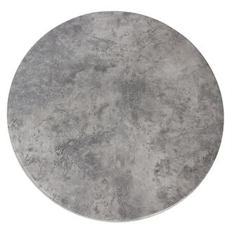 GM420 Werzalit Round Table Top Concrete 600mm