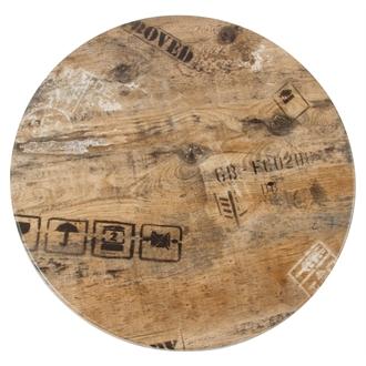 GM436 Werzalit Round Table Top Ex Works 600mm