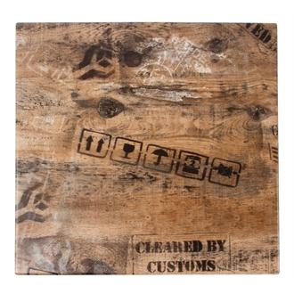 GM439 Werzalit Square Table Top Ex Works 700mm