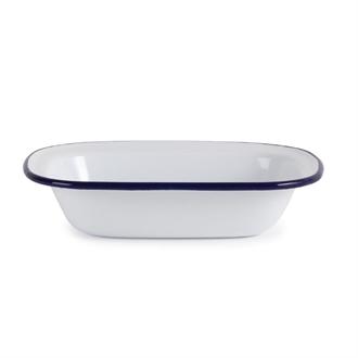 GM511 Olympia Enamel Pie Dish Rectangular 180 x 135mm