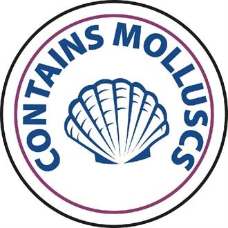 Vogue GM812 Molluscs Allergen Label 