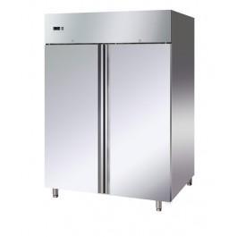 Artikcold GN1410BT 1400 Litre Double Door Upright Stainless Steel Freezer 