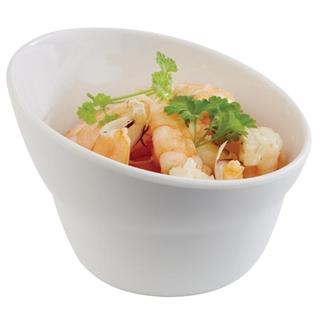GN587 APS Tierra White Slanted Bowl 100mm