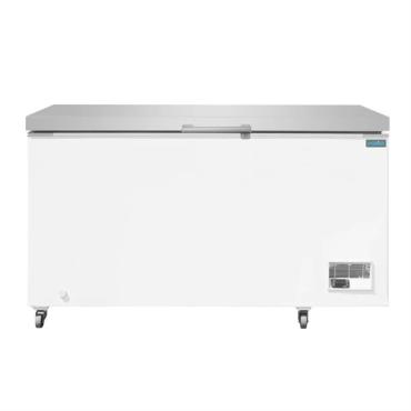 Polar GP897 G-Series Chest Freezer with Stainless Steel Lid 387Ltr