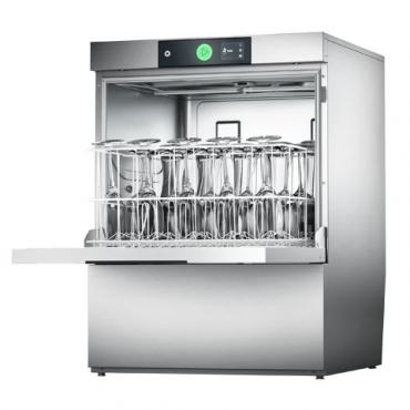 Hobart PREMAX GPSW-10B - 25 Pint Standard Height Commercial Glasswasher - With Built-in Water Softener & Drain Pump