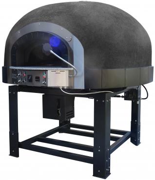 AS Term GR110K-BO Gas Fired Rotating Base Pizza Oven -  8 x 12
