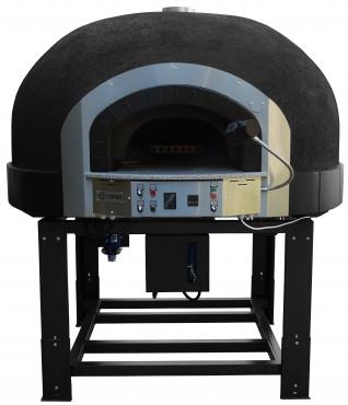 AS Term GR130K-BO Gas Fired Rotating Base Pizza Oven -  11 x 12