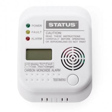 Status GR586 Carbon Monoxide CO Digital Alarm
