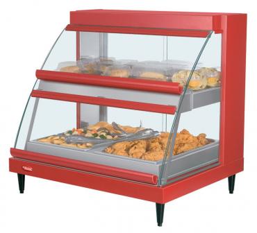 Hatco Designer Display Case Dual Shelf