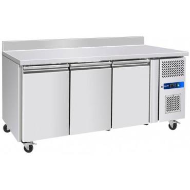 Prodis GRNW3R Professional Three Door Stainless Steel Counter Fridge