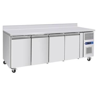Prodis GRNW4R Professional Four Door Stainless Steel Counter Fridge