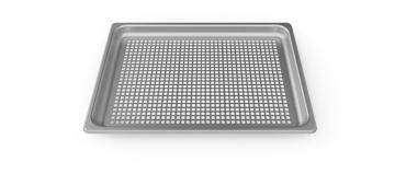 Unox Steam&Fry Perfortated Stainless Steel Tray, 460x330 - GRP350