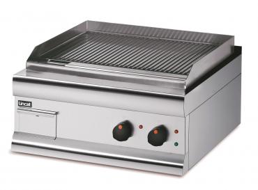 Lincat Silverlink 600 GS6/TFR Griddle Steel Plate - Fully Ribbed - Dual Zone Electric Griddle