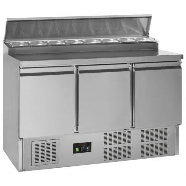 Tefcold GSS435 Gastronorm Saladette Counter