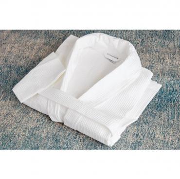 Mitre GT786-L Comfort Langley Bathrobe White Large